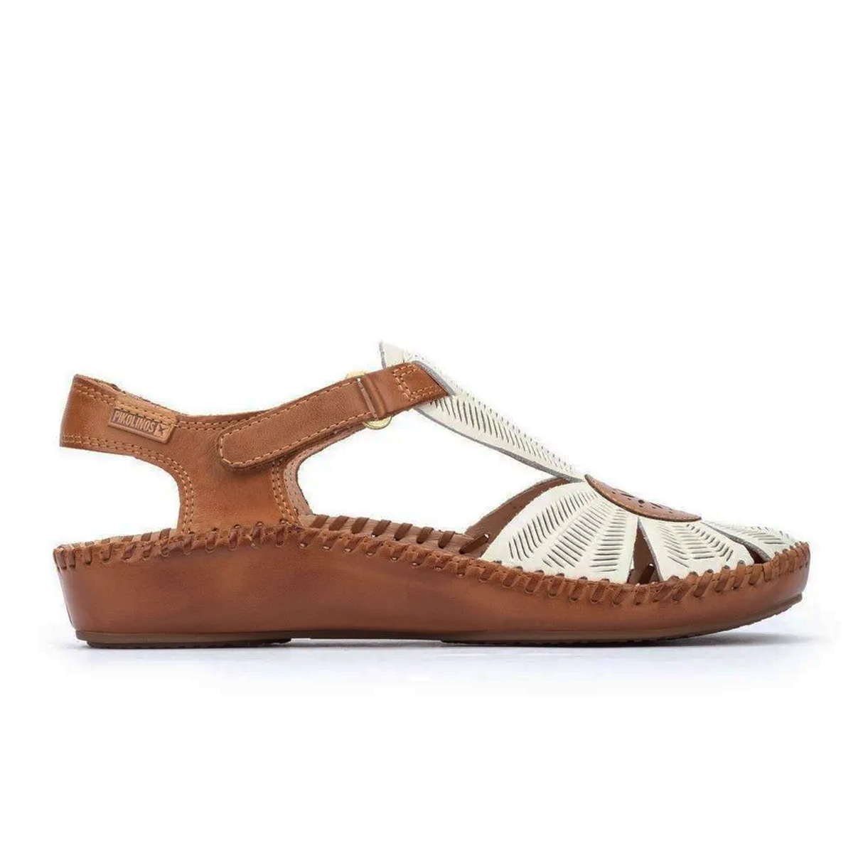 Pikolinos P. Vallarta 655-0575 Backstrap Sandal (Women) - Nata Leather