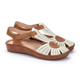 Pikolinos P. Vallarta 655-0575 Backstrap Sandal (Women) - Nata Leather