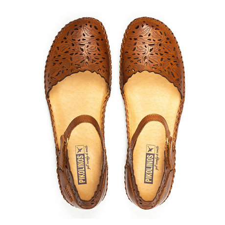 Pikolinos P. Vallarta 655-0906 Mary Jane (Women) - Brandy Leather Dress-Casual - Mary Janes - The Heel Shoe Fitters