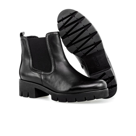 Gabor 31710-27 Chelsea Boot (Women) - Schwarz Boots - Fashion - Chelsea - The Heel Shoe Fitters