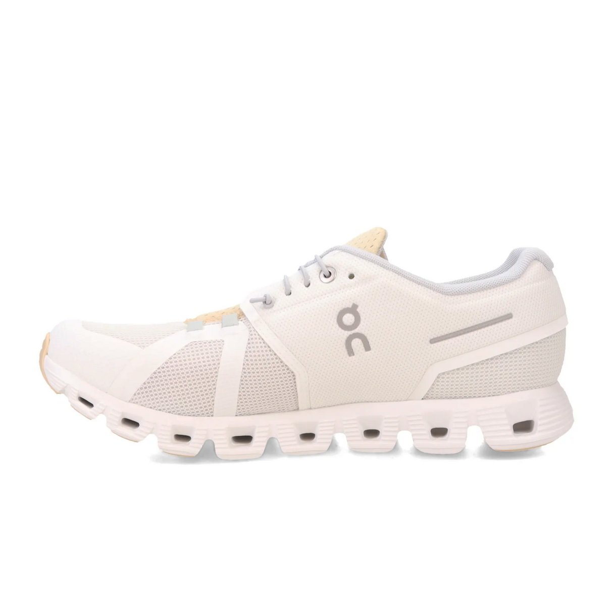 On Running Cloud 5 Push Running Shoe (Men) - Ivory/Savannah Athletic - Running - Neutral - The Heel Shoe Fitters