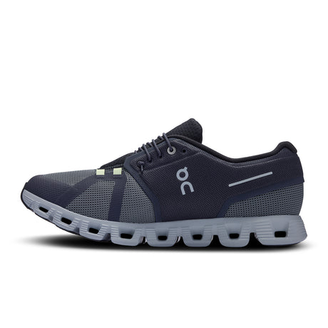 On Running Cloud 5 Push Running Shoe (Men) - Rock/Black Athletic - Running - Cushion - The Heel Shoe Fitters