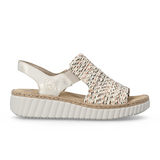 Rieker Rachel 76 Backstrap Sandal (Women) Sandal - Backstrap - The Heel Shoe Fitters