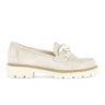 Gabor 240 Chain Loafer (Women) - Natural Leather Dress-Casual - Loafers - The Heel Shoe Fitters