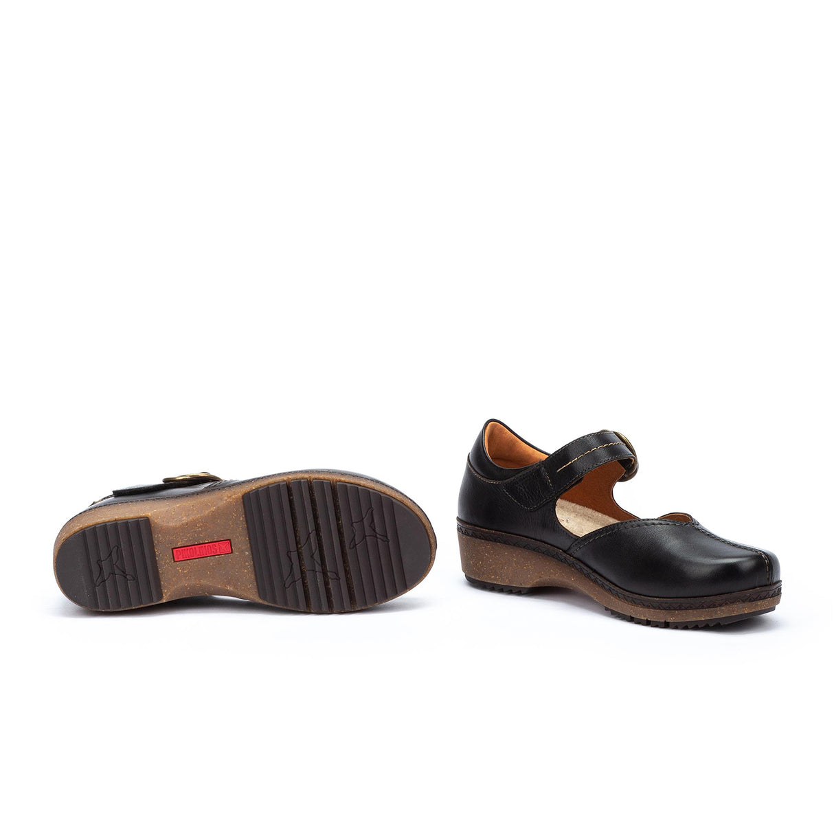 Pikolinos Granada W0W-4837 Mary Jane (Women) - Black Dress-Casual - Clogs & Mules - The Heel Shoe Fitters