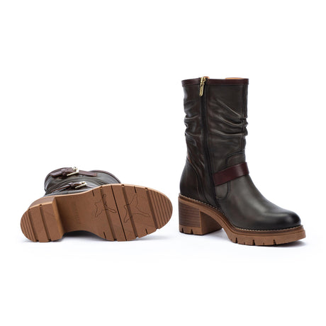 Pikolinos Soria W0B-8534C1 Mid Boot (Women) - Forest Boots - Casual - Mid - The Heel Shoe Fitters