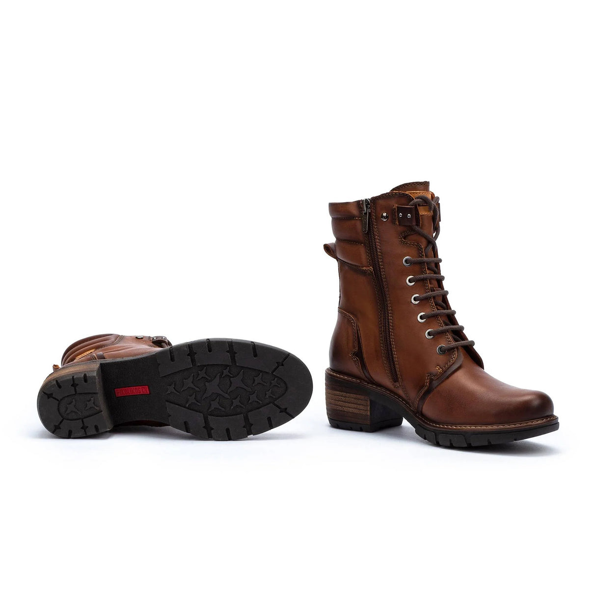 Pikolinos San Sebastian W1T-8675C1 Heeled Mid Boot (Women) - Cuero Boots - Casual - Mid - The Heel Shoe Fitters