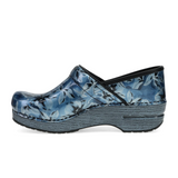 Dansko Professional Clog (Women) - Blue Vine Patent Dress-Casual - Professional - The Heel Shoe Fitters