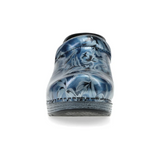 Dansko Professional Clog (Women) - Blue Vine Patent Dress-Casual - Professional - The Heel Shoe Fitters