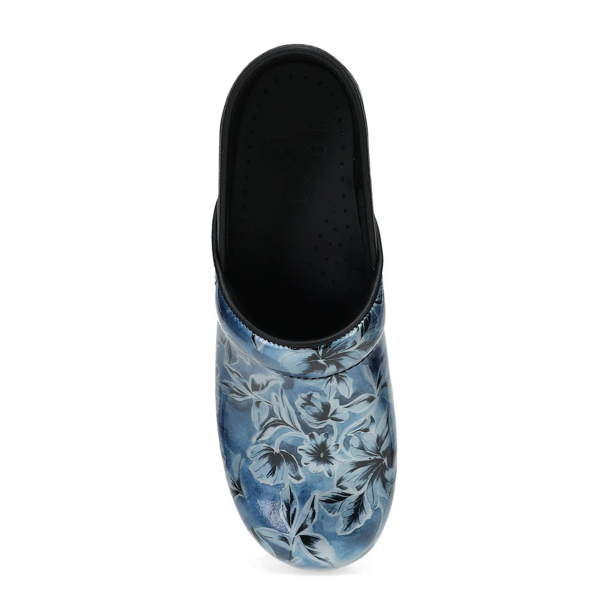 Dansko Professional Clog (Women) - Blue Vine Patent Dress-Casual - Professional - The Heel Shoe Fitters