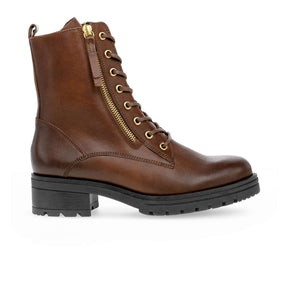 Gabor 785 Zip Combat Boot (Women) Boots - Casual - Mid - The Heel Shoe Fitters