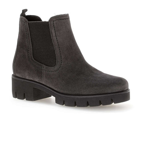 Gabor 51.710.19 Chelsea Boot (Women) - Anthracite Boots - Casual - Low - The Heel Shoe Fitters