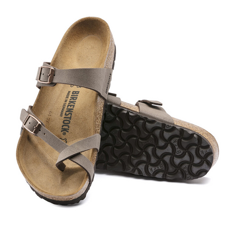 Birkenstock Mayari Sandal (Women) - Mocha Birkibuc Sandals - Thong - The Heel Shoe Fitters