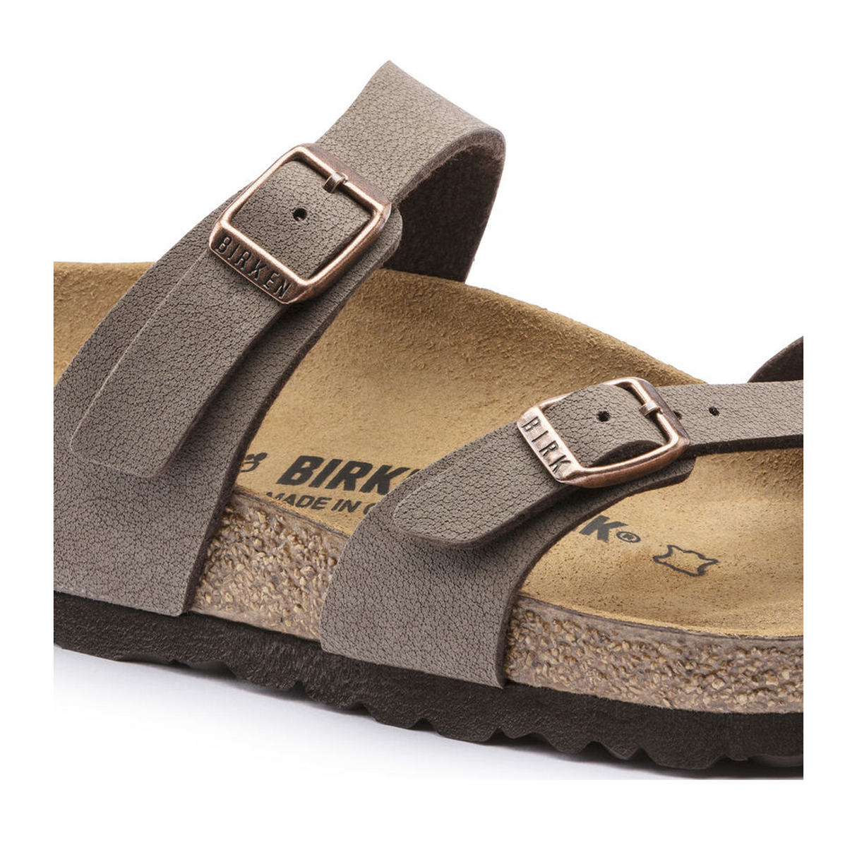 Birkenstock Mayari Sandal (Women) - Mocha Birkibuc Sandals - Thong - The Heel Shoe Fitters