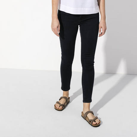 Birkenstock Mayari Sandal (Women) - Mocha Birkibuc Sandals - Thong - The Heel Shoe Fitters