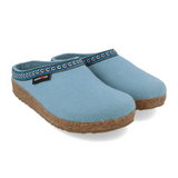 Haflinger GZ Clog (Unisex) - Sky Blue