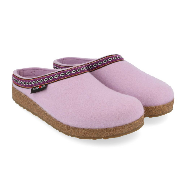 Haflinger GZ Clog (Unisex) - Lilac Dress-Casual - Clogs & Mules - The Heel Shoe Fitters