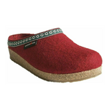 Haflinger GZ Clog (Unisex) - Chili Dress-Casual - Clogs & Mules - The Heel Shoe Fitters