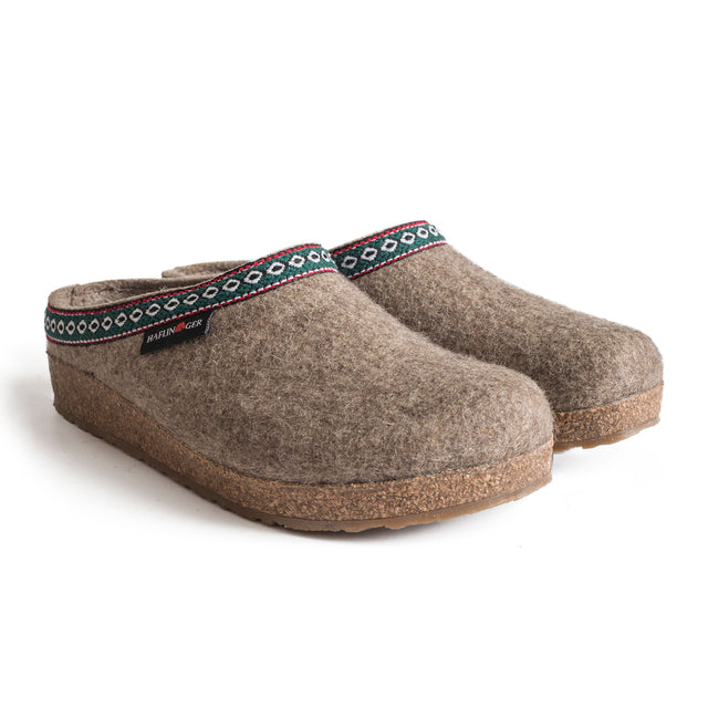 Haflinger GZ Clog (Unisex) - Earth Dress-Casual - Clogs & Mules - The Heel Shoe Fitters