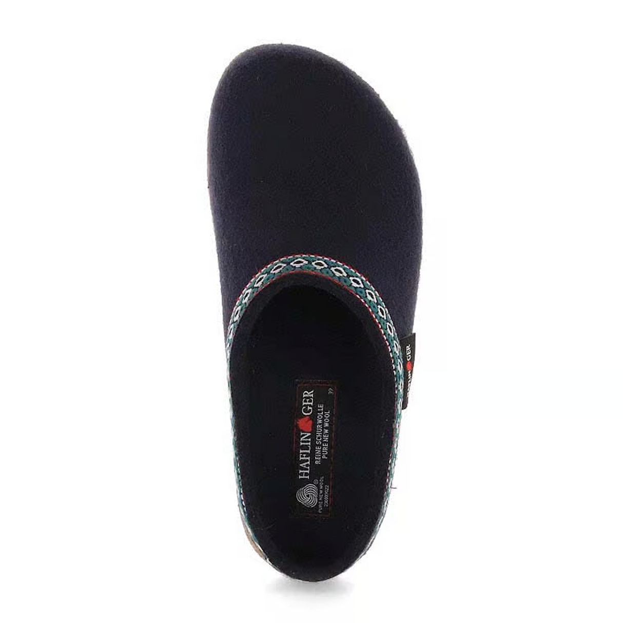 Haflinger GZ Clog (Unisex) - Navy Dress-Casual - Clogs & Mules - The Heel Shoe Fitters