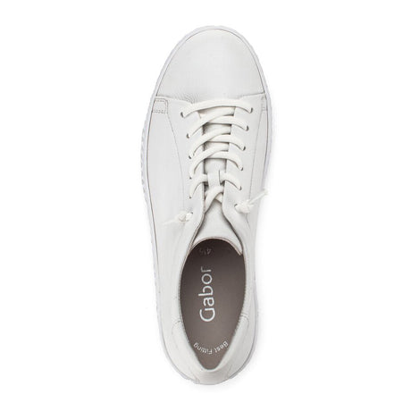 Gabor 43331-21 Sneaker (Women) - Cervo Weiss Athletic - Casual - Lace Up - The Heel Shoe Fitters