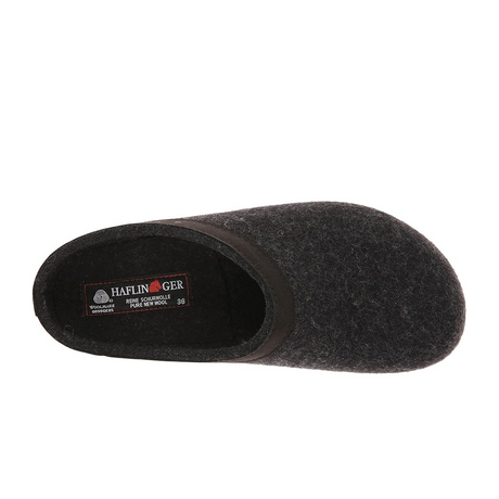 Haflinger GZL Clog (Unisex) - Charcoal Dress-Casual - Clogs & Mules - The Heel Shoe Fitters