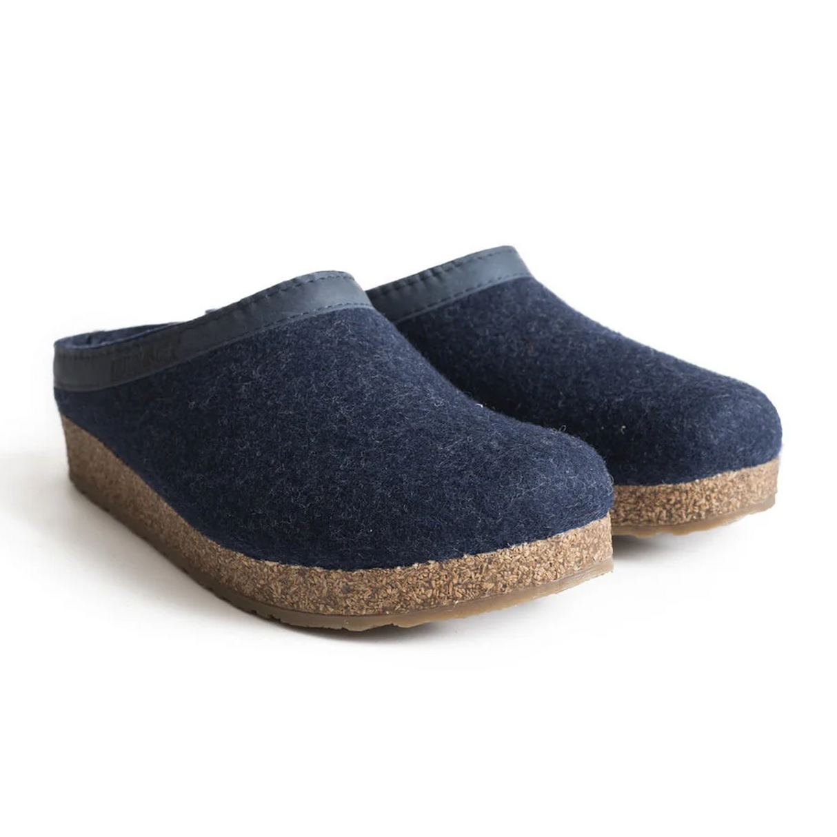 Haflinger GZL Clog (Unisex) - Captain's Blue Dress-Casual - Clogs & Mules - The Heel Shoe Fitters