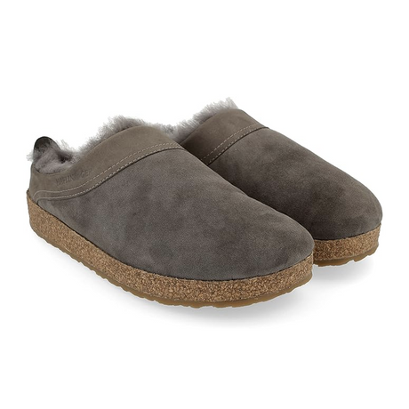 Haflinger Snowbird Clog (Unisex) - Slate Dress-Casual - Clogs & Mules - The Heel Shoe Fitters