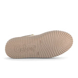 Gabor 23200 Double Zip Platform Sneaker (Women) - Cervo/Sand Athletic - Casual - Lace Up - The Heel Shoe Fitters