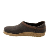 Haflinger GZH Clog (Unisex) - Smokey Brown Dress-Casual - Clogs & Mules - The Heel Shoe Fitters