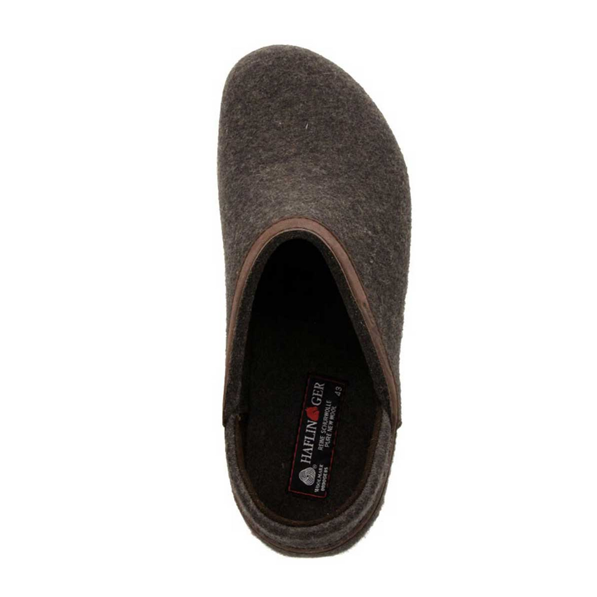 Haflinger GZH Clog (Unisex) - Smokey Brown Dress-Casual - Clogs & Mules - The Heel Shoe Fitters