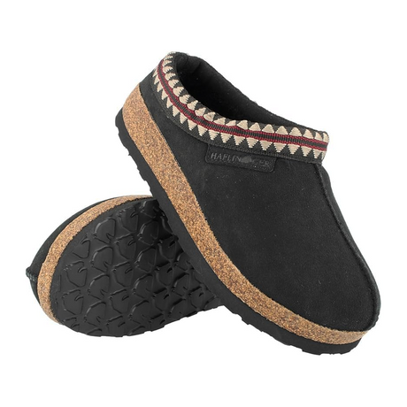 Haflinger Lakota Clog (Unisex) - Black Dress-Casual - Clogs & Mules - The Heel Shoe Fitters