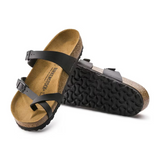 Birkenstock Mayari Sandal (Women) - Black Birko-Flor Sandal - Thong - The Heel Shoe Fitters