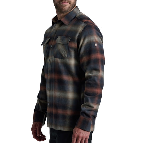 Kuhl Dillingr Long Sleeve Flannel (Men) - Dune Apparel - Top - Long Sleeve - The Heel Shoe Fitters