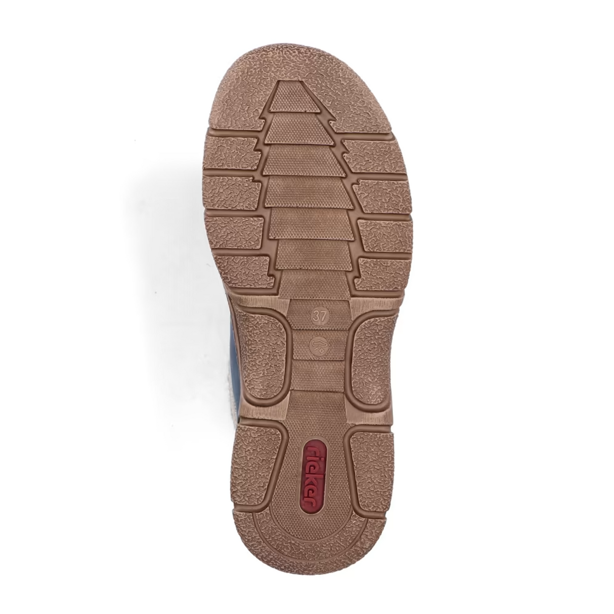 Rieker 72320 Debi Boot (Women) - Jeans/Schwarz-Kiesel Boots - Casual - Low - The Heel Shoe Fitters