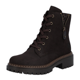 Rieker Pearl 72617 Lace Up Boot (Women) - Nougat/Antik/Espresso
