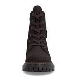 Rieker Pearl 72617 Lace Up Boot (Women) - Nougat/Antik/Espresso