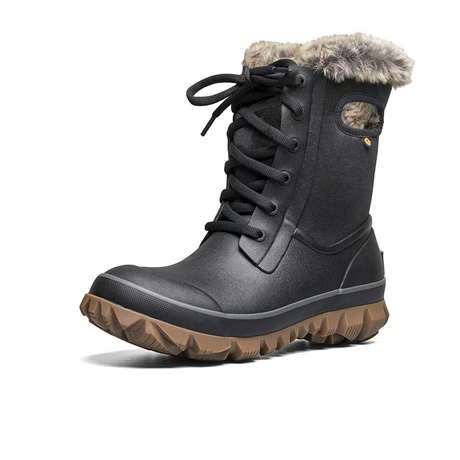 Bogs Arcata Tonal Camo Waterproof Snow Boot (Women) - Black Boots - Winter - Mid - The Heel Shoe Fitters