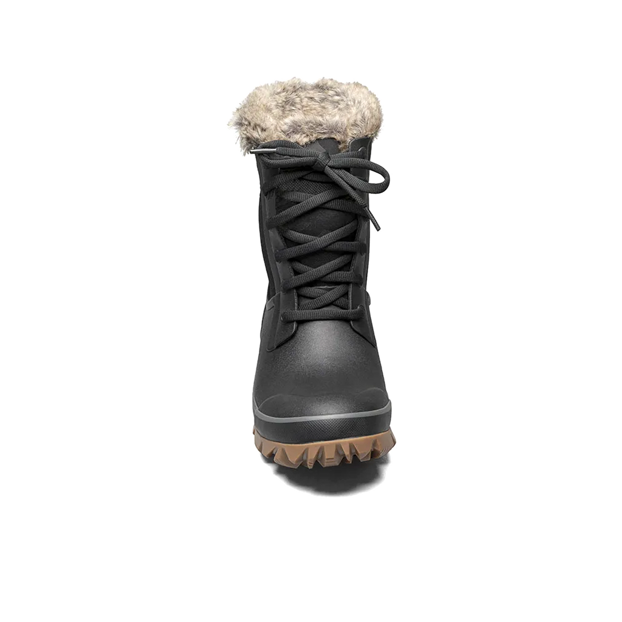 Bogs Arcata Tonal Camo Waterproof Snow Boot (Women) - Black Boots - Winter - Mid - The Heel Shoe Fitters