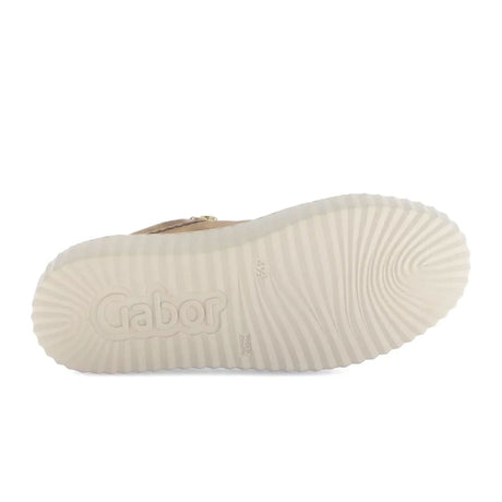 Gabor 200 Double Zip Platform Sneaker (Women) - Dreamvelour/Lion Athletic - Casual - Lace Up - The Heel Shoe Fitters