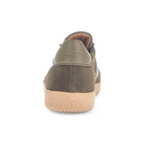 Gabor 300 Court Sneaker (Women) - Olive Loden Suede Athletic - Casual - Lace Up - The Heel Shoe Fitters