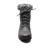 Bogs Arcata Cozy Plaid Winter Boot (Women) - Black Grey Multi Boots - Winter - Mid - The Heel Shoe Fitters