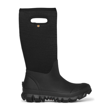 Bogs Whiteout Cracks Tall Winter Boot (Women) - Black Boots - Winter - High Boot - The Heel Shoe Fitters