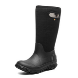 Bogs Whiteout Cracks Tall Winter Boot (Women) - Black Boots - Winter - High - The Heel Shoe Fitters