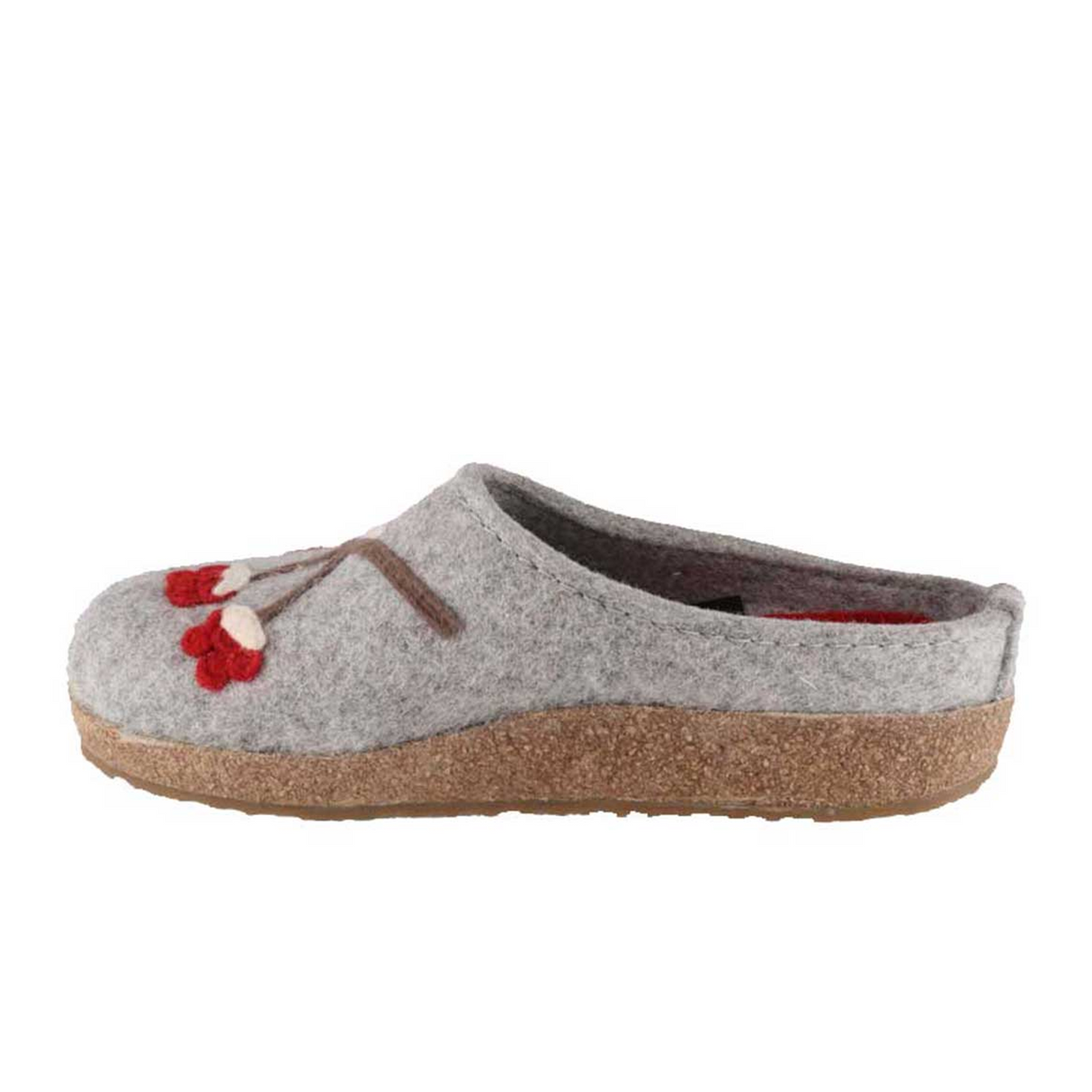 Haflinger Winterbird Clog (Women) - Silver Grey Dress-Casual - Clogs & Mules - The Heel Shoe Fitters