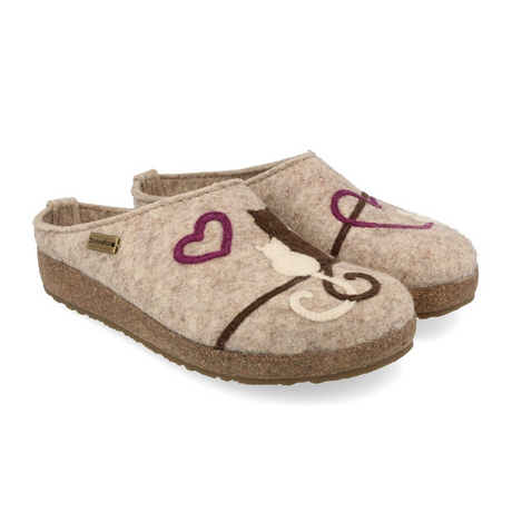 Haflinger Micini Clog (Women) - Natural Dress-Casual - Clogs & Mules - The Heel Shoe Fitters