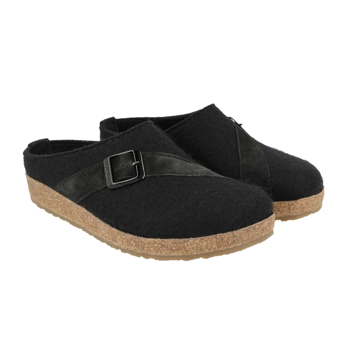 Haflinger Lia Clog (Women) - Black
