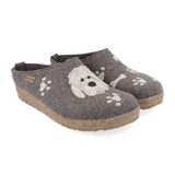 Haflinger Doodle Clog (Women) - Grey Dress-Casual - Clogs & Mules - The Heel Shoe Fitters