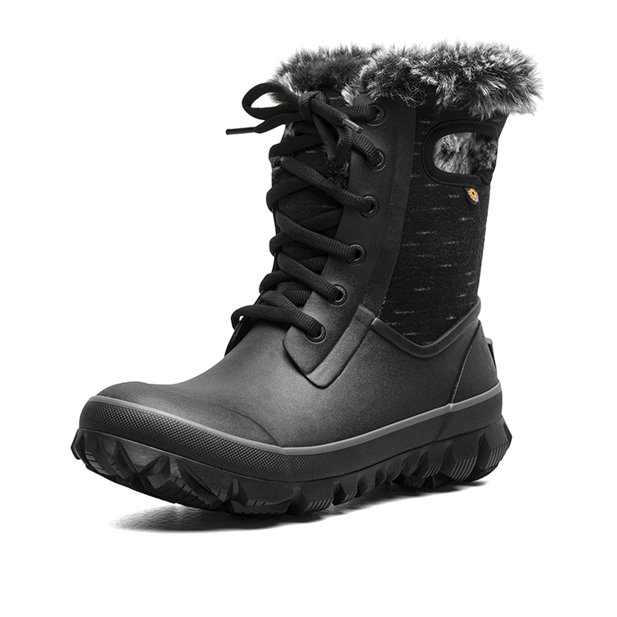 Bogs Arcata Dash Mid Winter Boot (Women) - Black Boots - Winter - Mid - The Heel Shoe Fitters