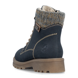 Rieker Sabrina 20 Lace Up Boot (Women) - Pazifik/Kastanie
